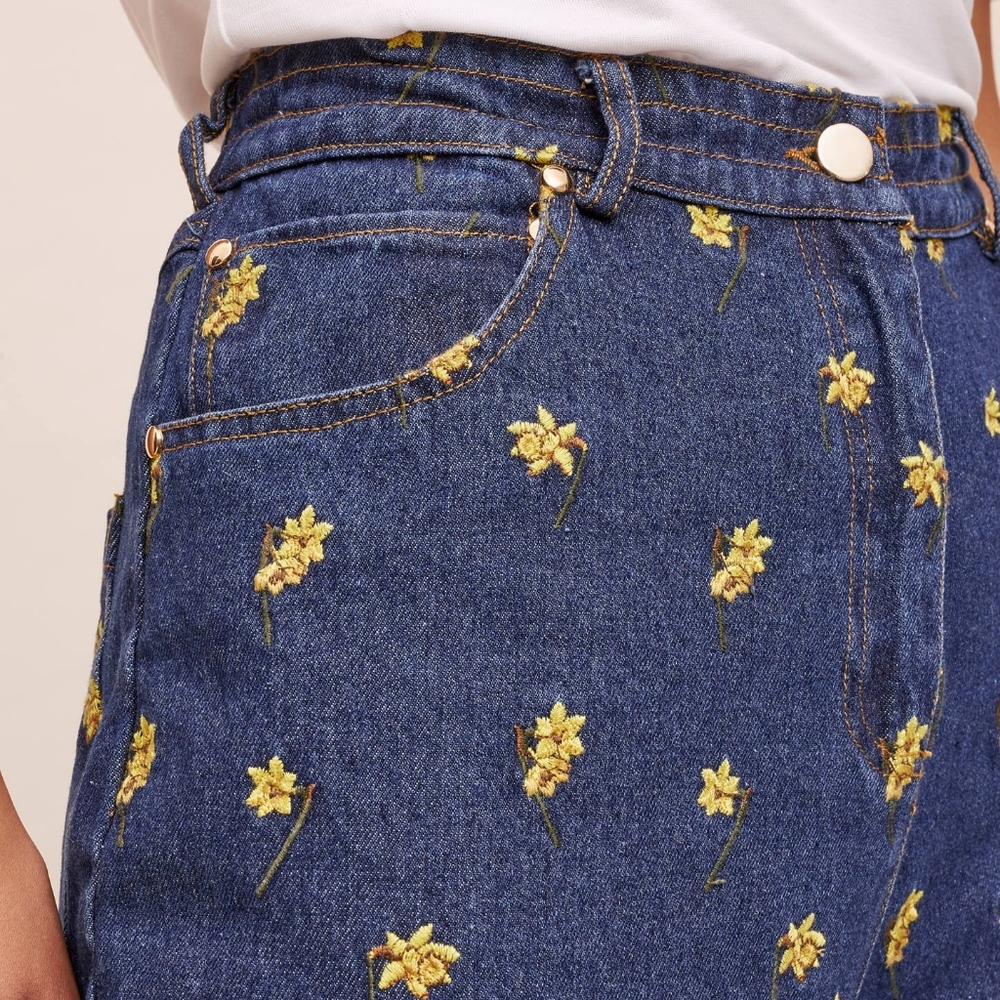 Meadows Begonia Denim Jeans 28"